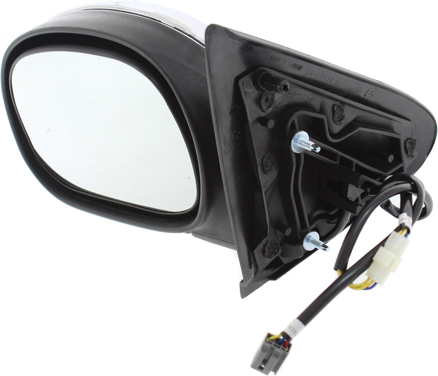 Chrome Manual Folding Power Mirror for Ford F-Series 97-04 C1446