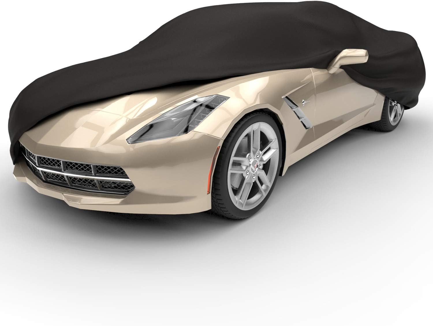 Black Stretch Car Cover for 1952 to 1967 Chevrolet Corvettes C1828