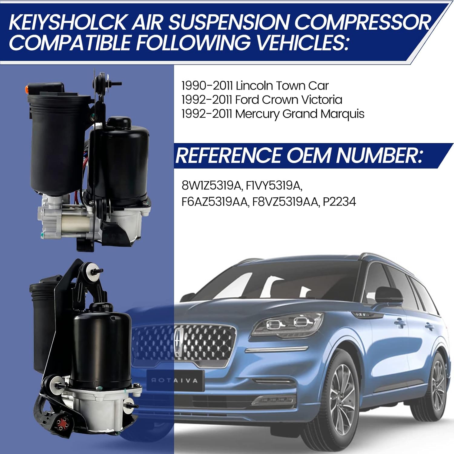 Air Suspension Compressor Pump F476502