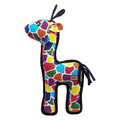 Multicolor Ripstop Giraffe Dog Toy Y248