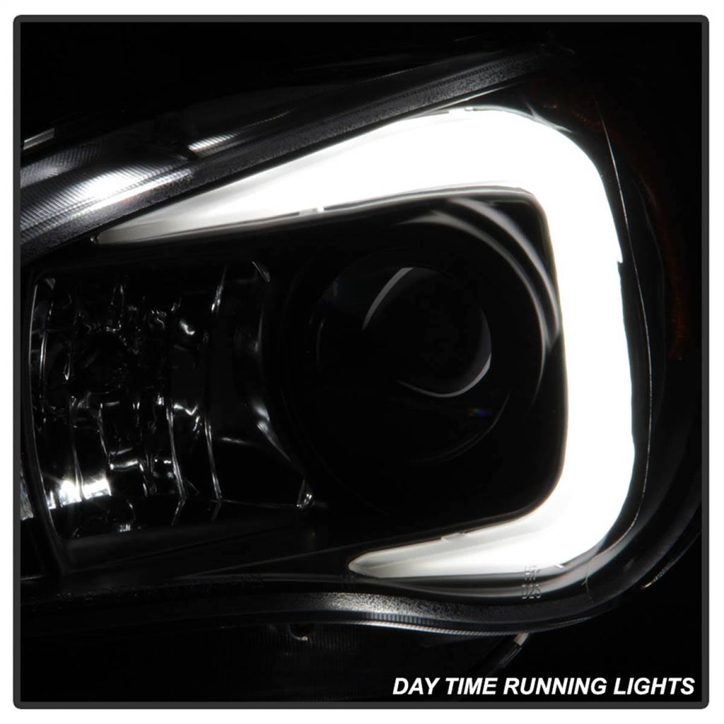 Black DRL LED Projector Headlights K9999