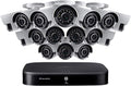 16 Channel 4K Wired Security Camera System with 16 Cameras and 3TB DVR N84280