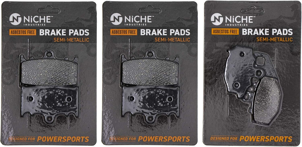 Semi-Metallic Brake Pad Set Pack of 2 U405348