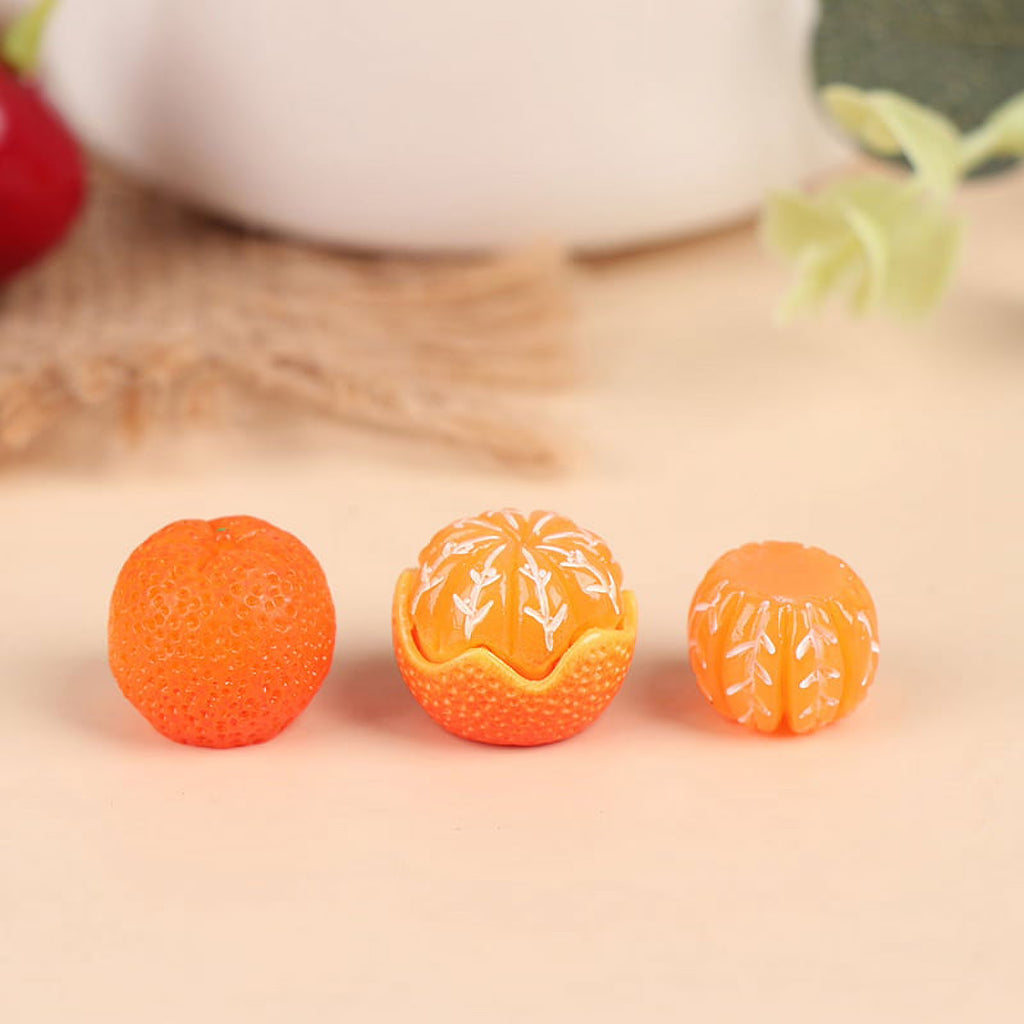 1:12 Dollhouse Mini Orange Model Food Play DIY Kitchen Supermarket decor X1422