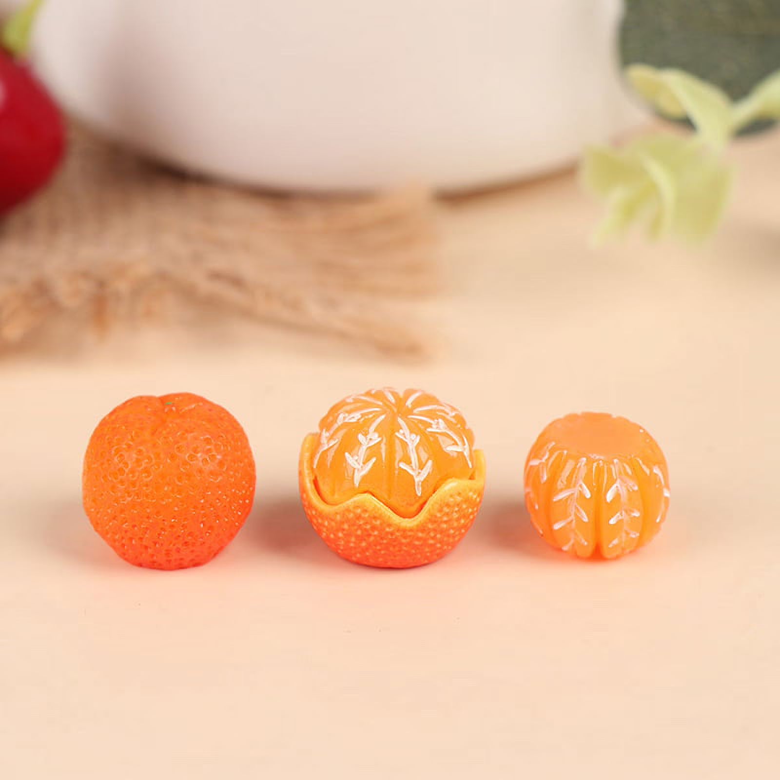 1:12 Dollhouse Mini Orange Model Food Play DIY Kitchen Supermarket decor X1422