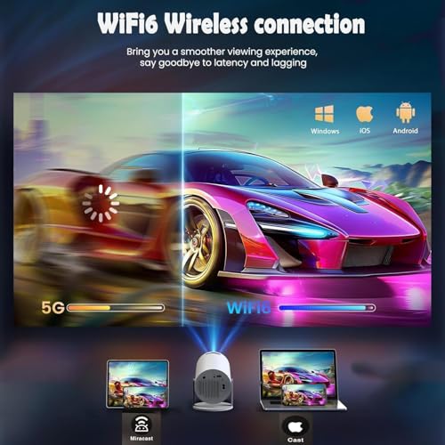 Mini Projector with Wifi and Bluetooth S997