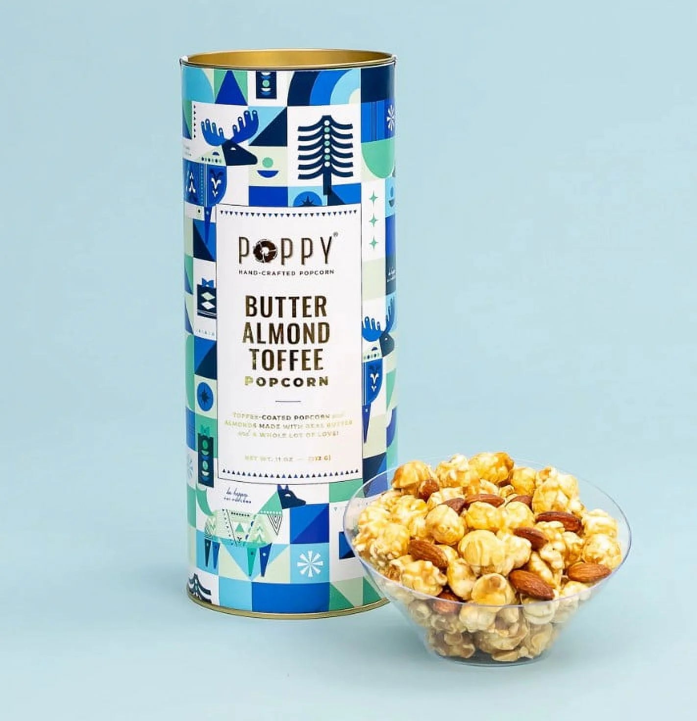 Butter Almond Toffee Holiday Cylinder B6977
