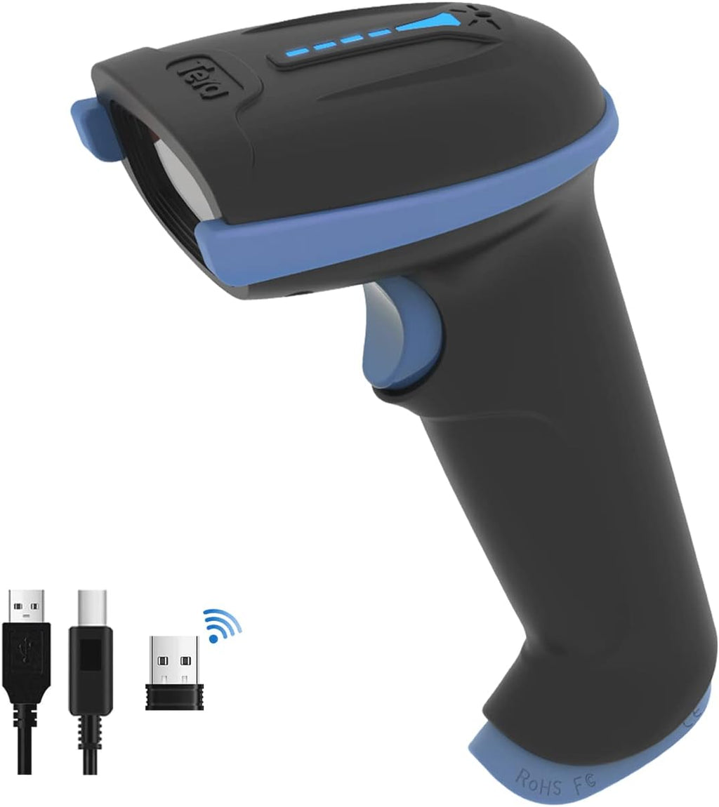 2D Wireless and Wired Barcode Scanner Pack of 2 B3950