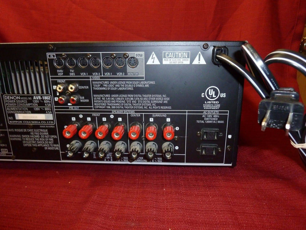 5.1 Channel 115W Surround Sound Receiver K2338