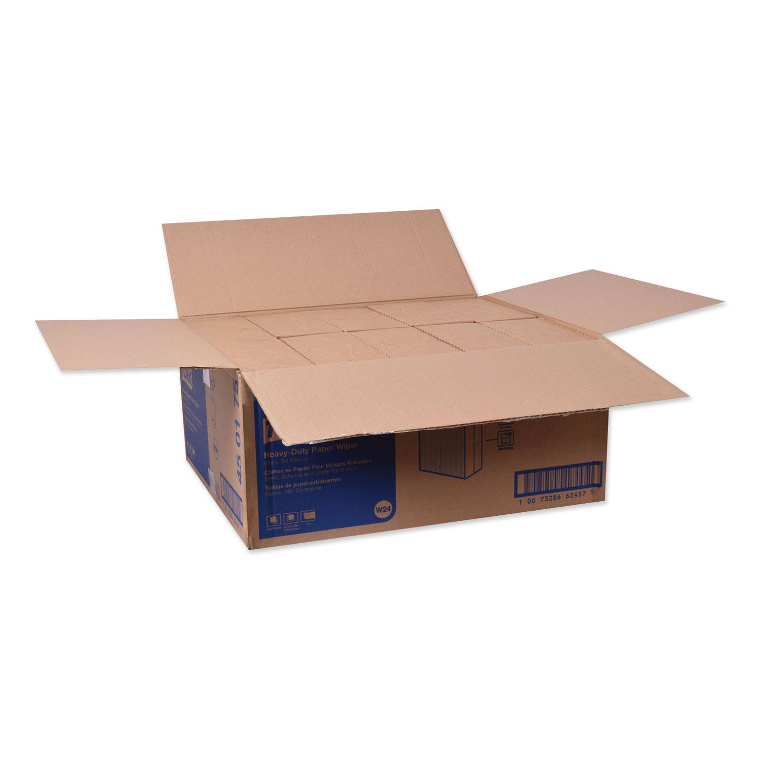 90 Wipes White Heavy-Duty Paper Wiper P1538