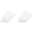 White LED Panel Lights Set of 2 R641
