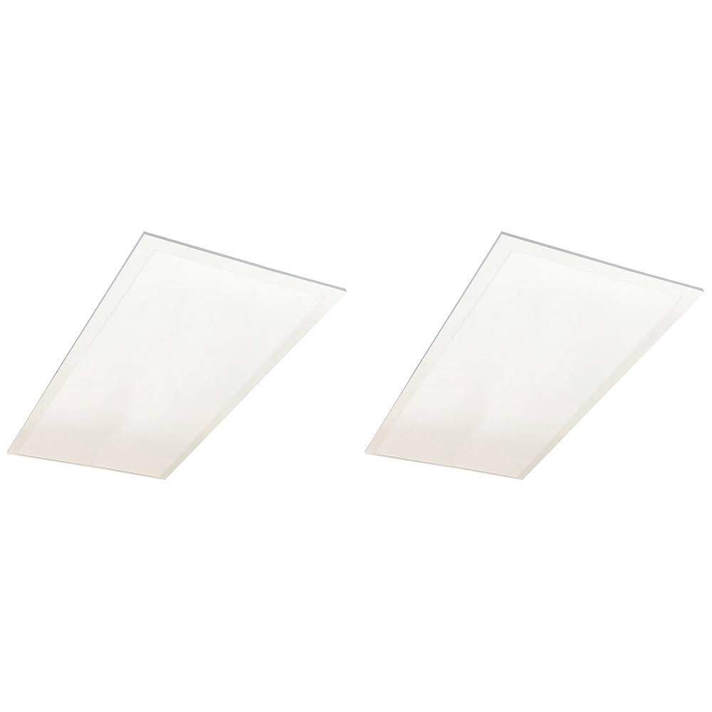 White LED Panel Lights Set of 2 R641