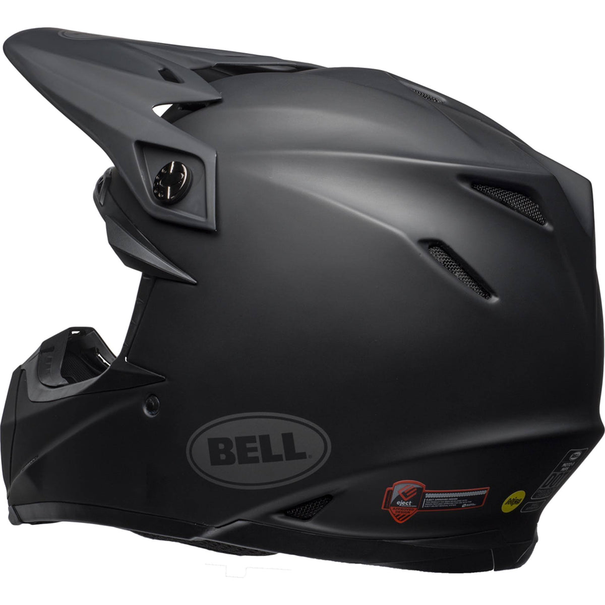 Matte Black Moto-9 MIPS Helmet S354