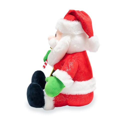 11" Singing Santa Claus Christmas Plush Toy P152
