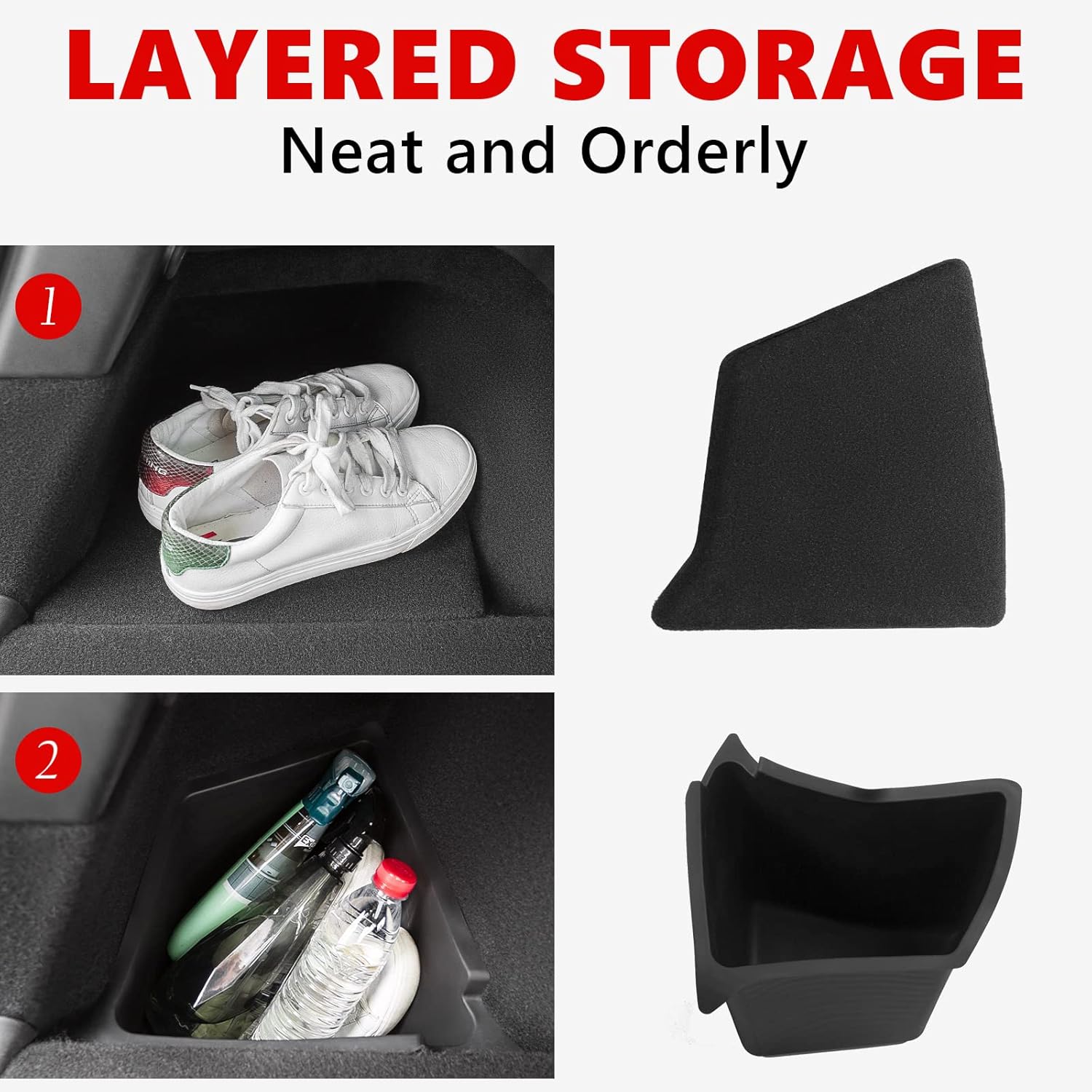 Trunk Organizer Storage Box for Tesla Model Y 5 Seater V146740