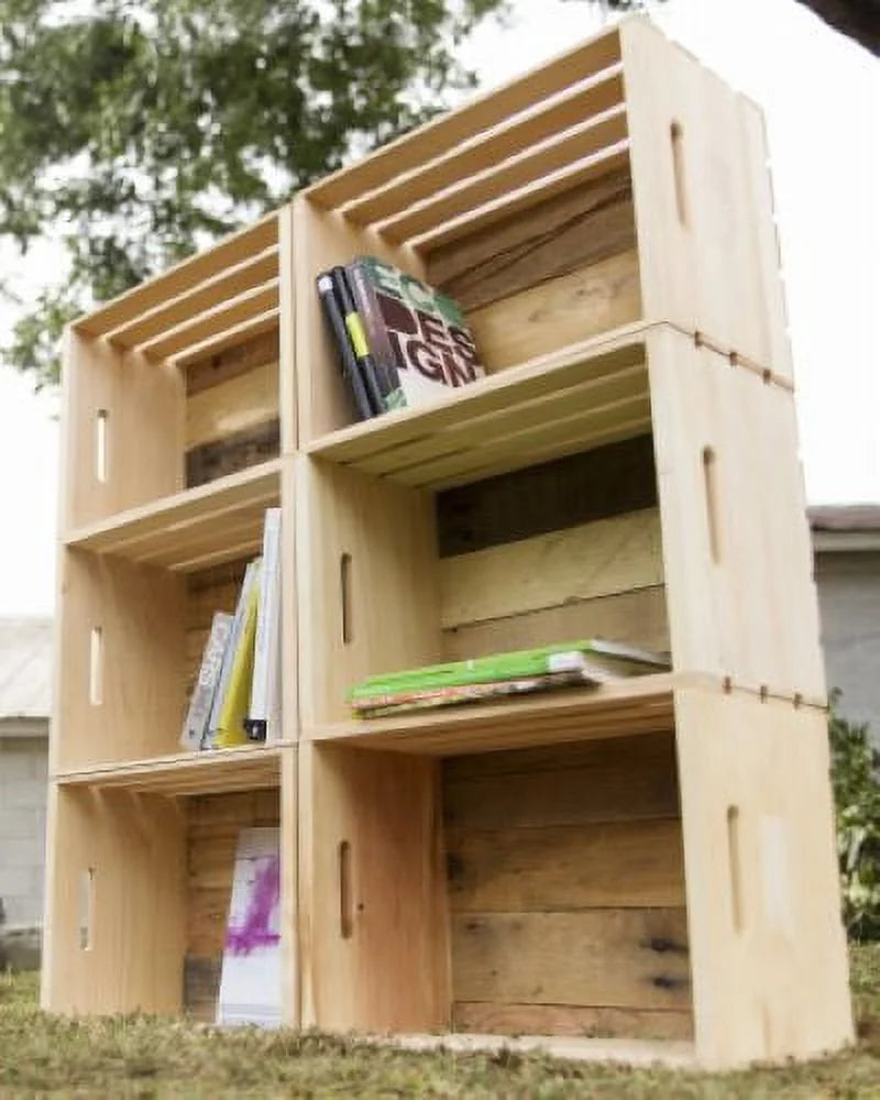 Large Pallet Wood Crate T649409