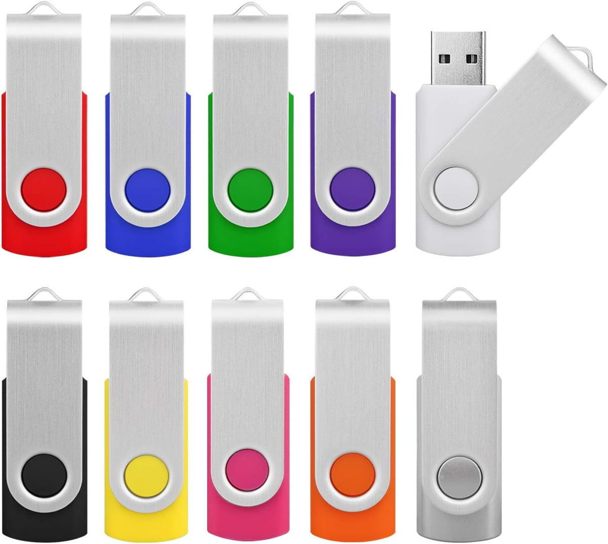 64GB USB 3.0 Flash Drives 10 PCS Thumb Drives L6888