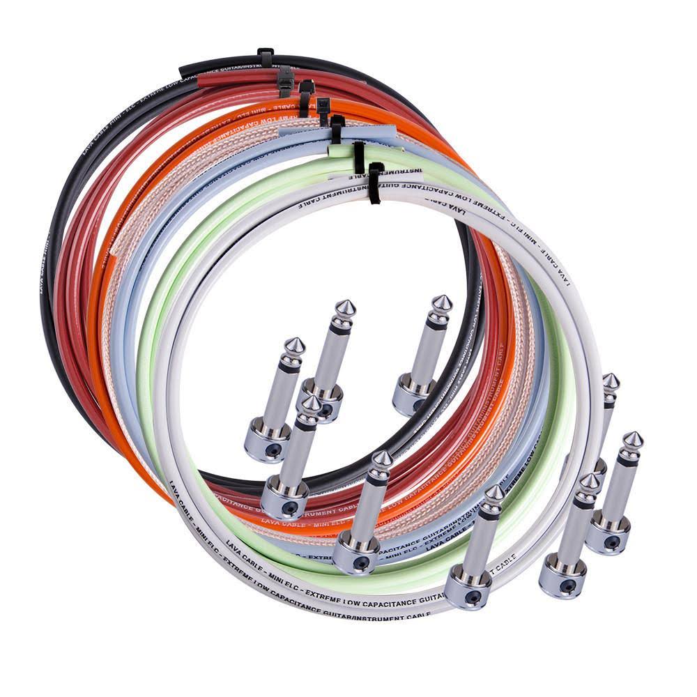 Black Solder-Free Pedalboard Cable Kit J22306