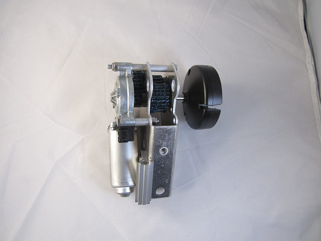 Black RV Awning Replacement Motor and Gear Assembly Q919