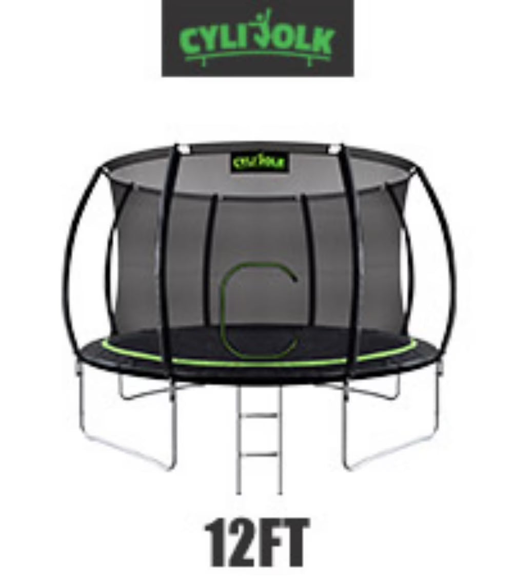 12 Foot Trampoline with Ladder T843005