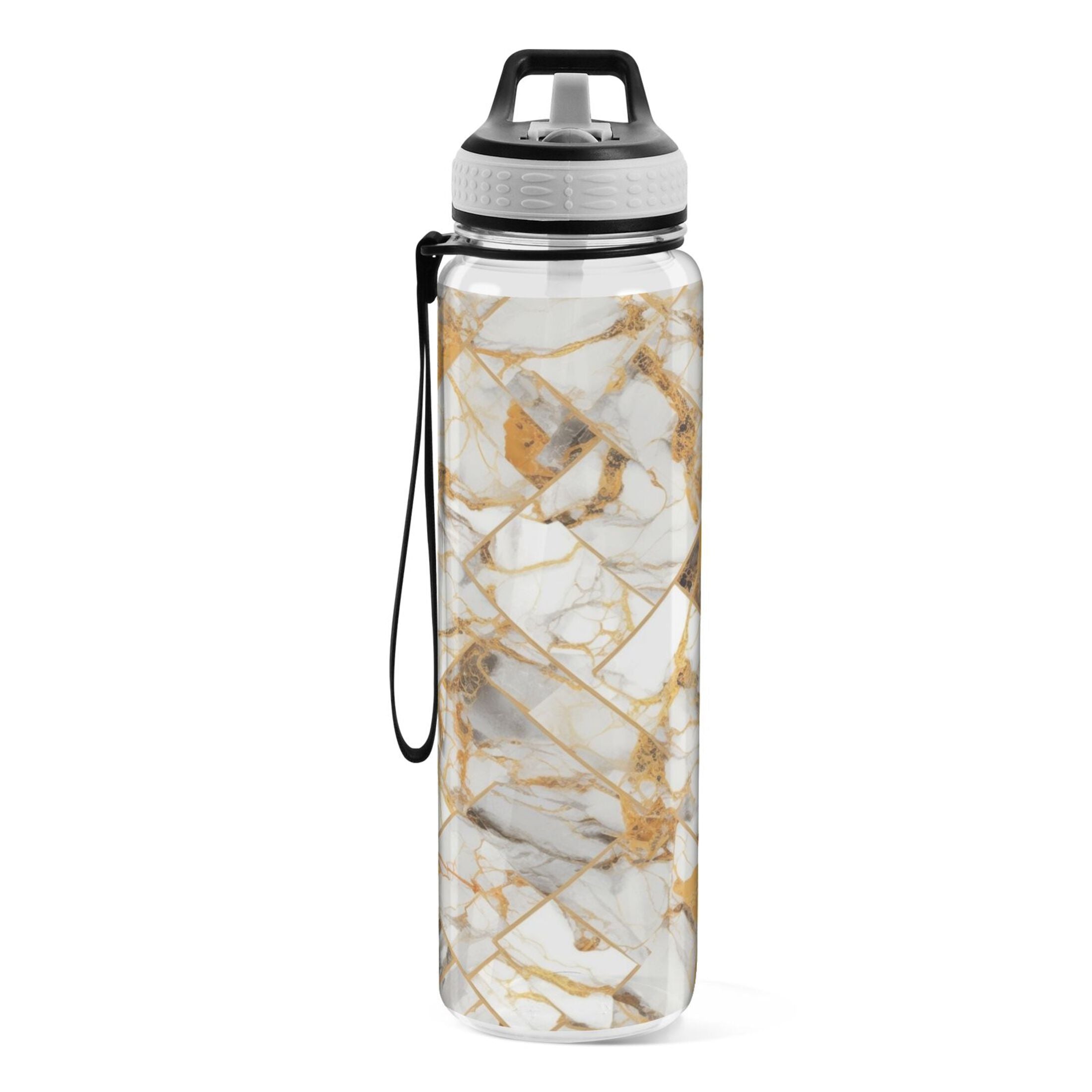 32oz Tritan Clear Water Bottle with Straw S59308