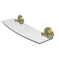 18x22 Glass Shelf Satin Brass J6890