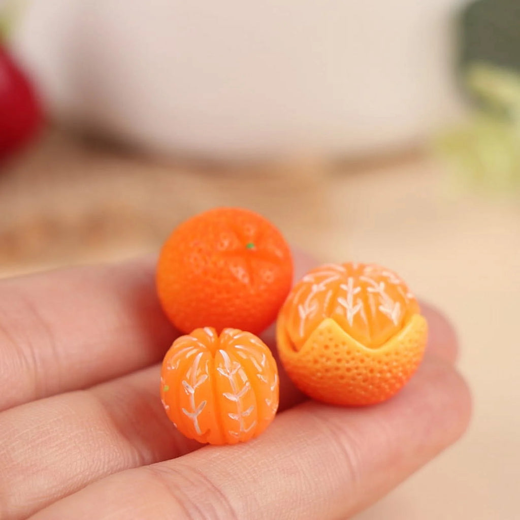 1:12 Dollhouse Mini Orange Model Food Play DIY Kitchen Supermarket decor X1422