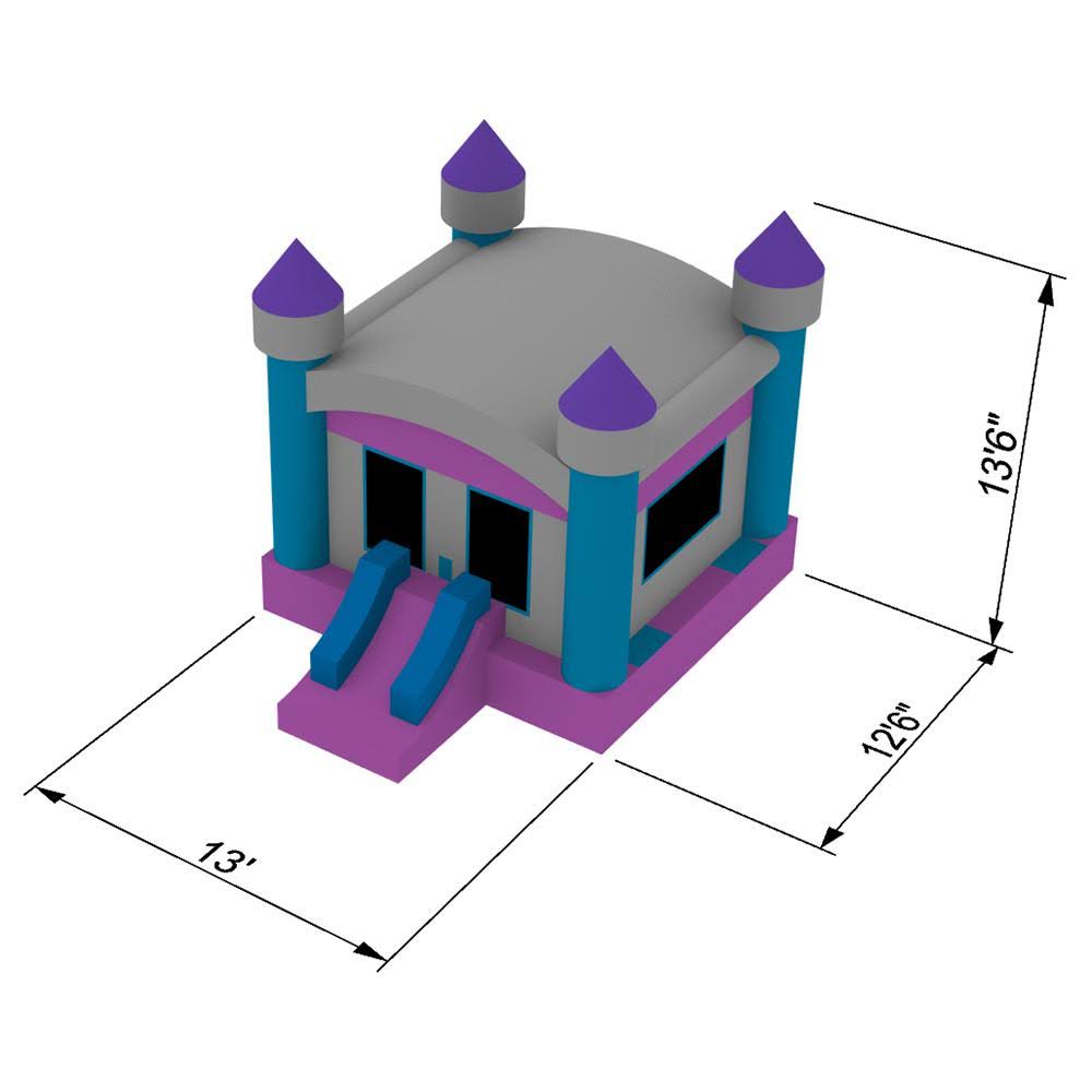 Commercial Grade PVC Inflatable Castle Jumper T704