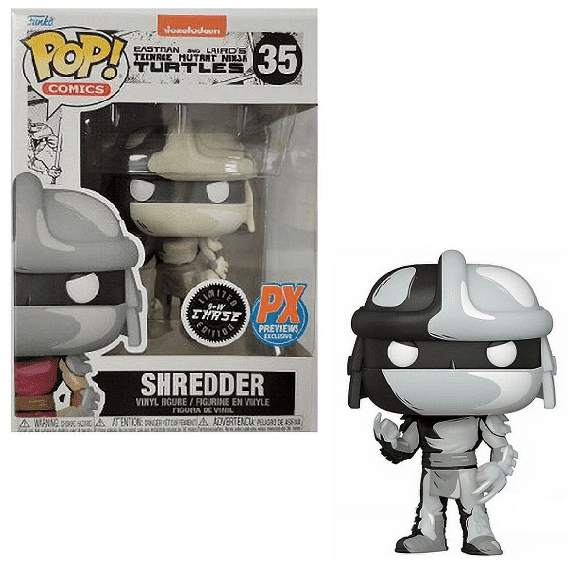 Black and White Teenage Mutant Ninja Turtles Shredder Pop! F740505