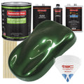 British Racing Green Metallic 3.5 Low VOC Urethane Basecoat Automotive Car Paint, 1 Gallon Kit K1783