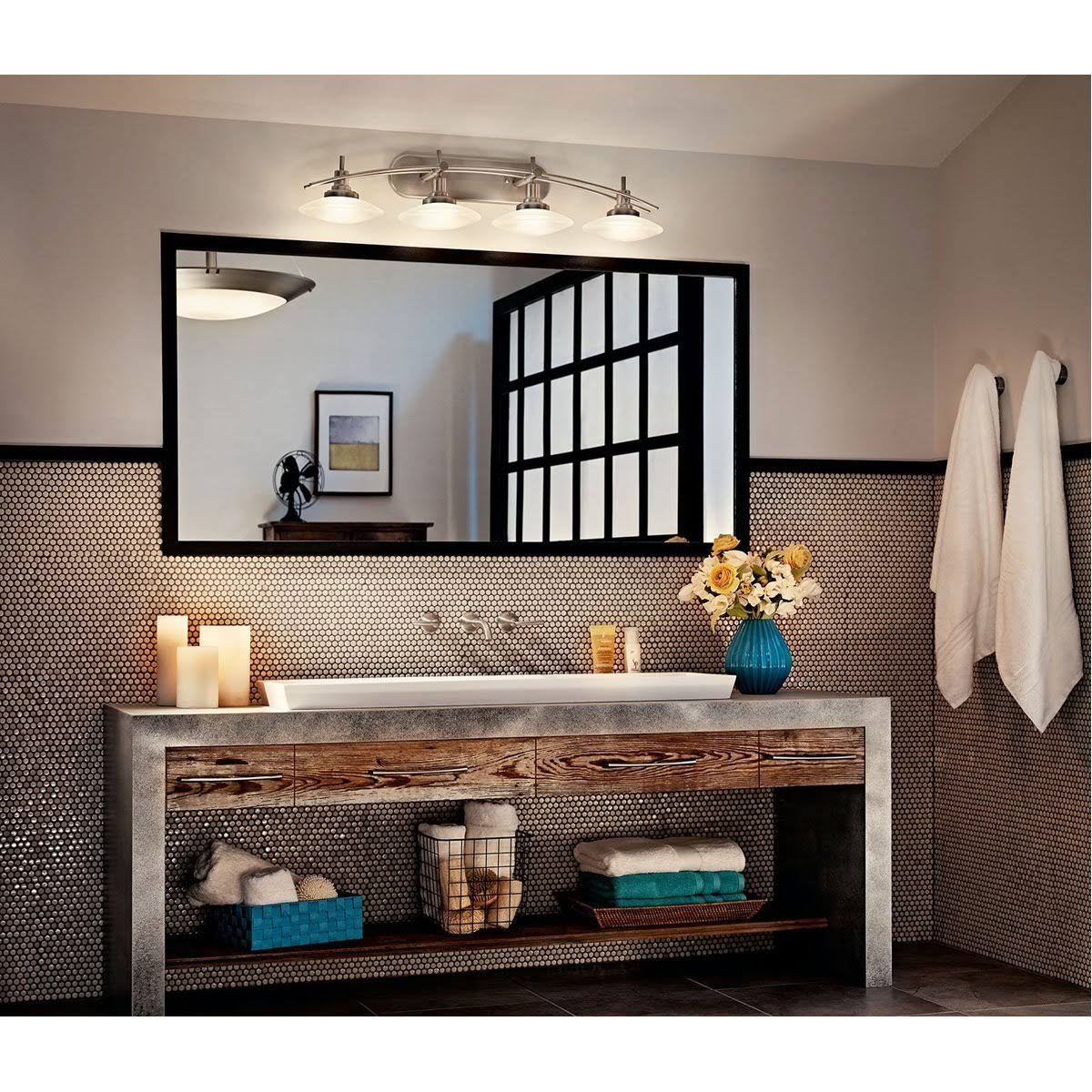Four Light Chrome Bath C219