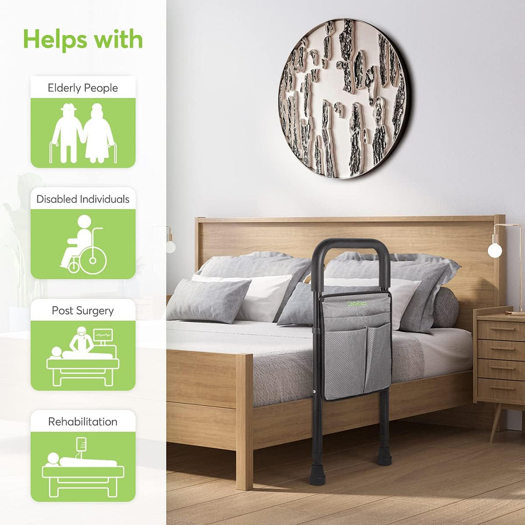 Adjustable Bed Rail with Storage Pocket C906024