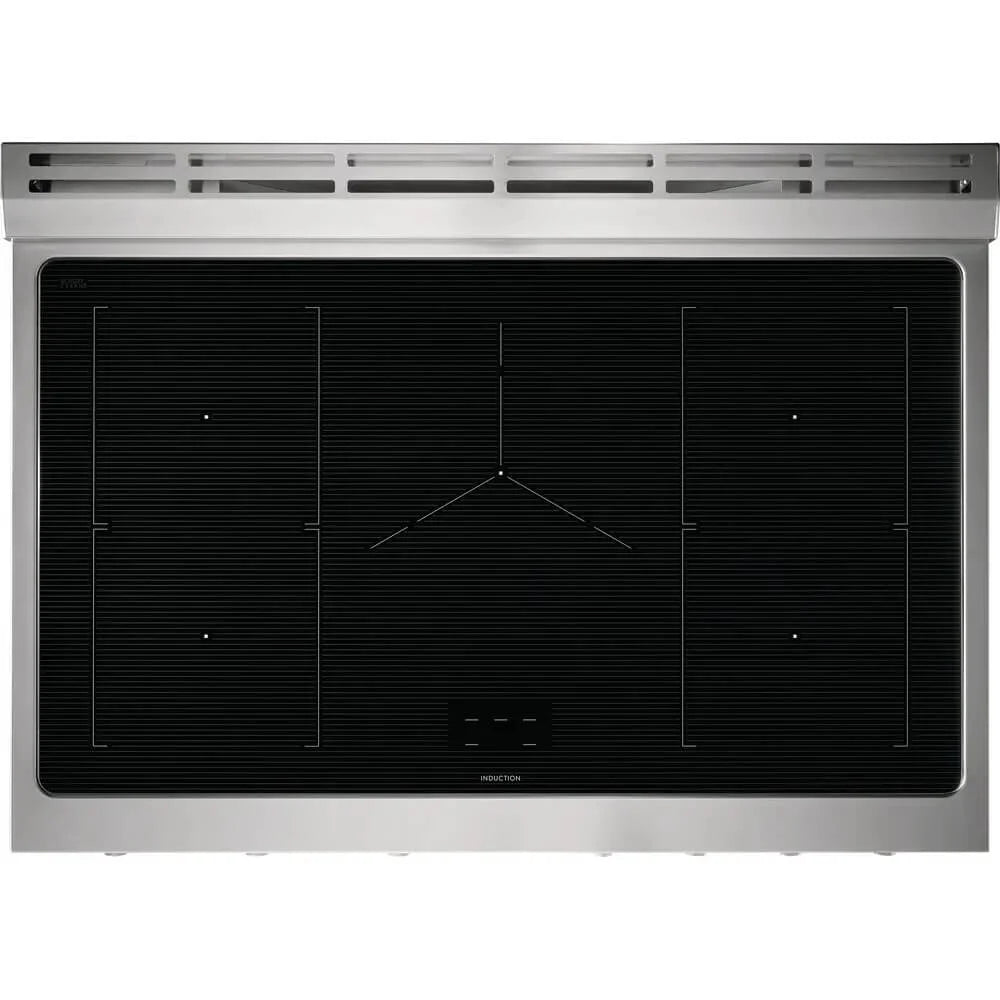 36" Wide 4.4 Cu. Ft. Free Standing Induction Range - Stainless Steel H55779