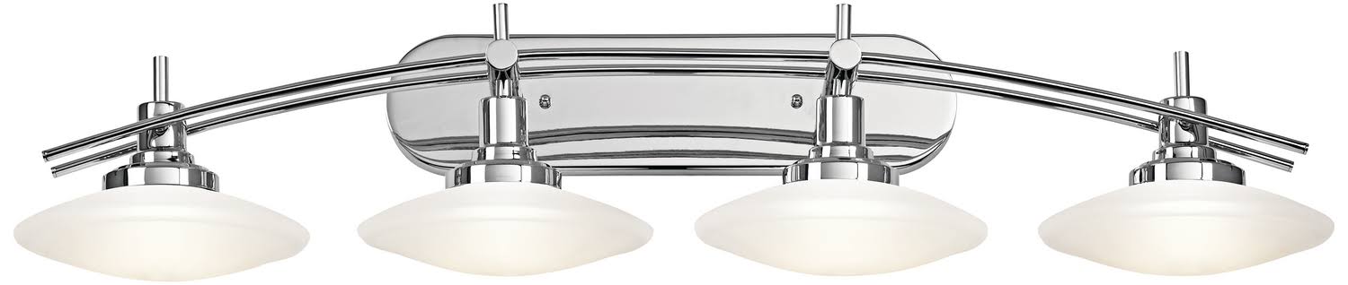 Four Light Chrome Bath C219