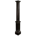 White Outdoor Lamp Post M243686