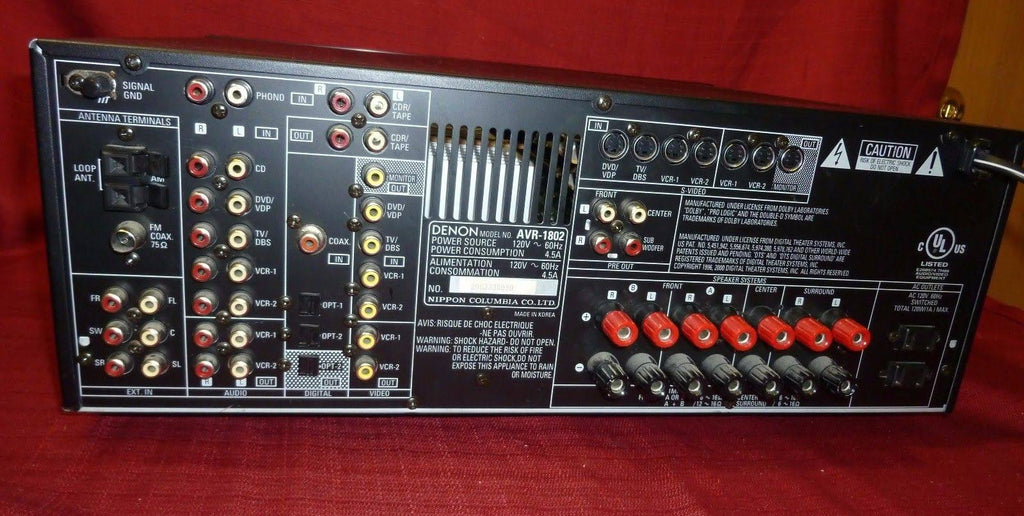 5.1 Channel 115W Surround Sound Receiver K2338