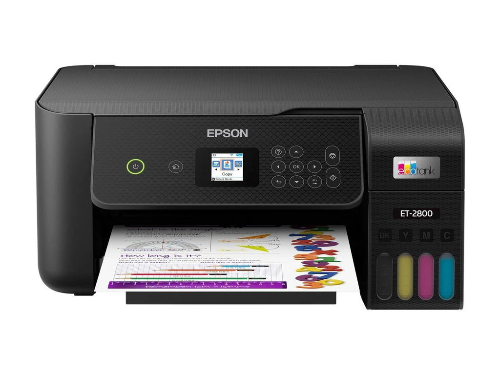 Black Wireless Color All-in-One Supertank Printer S3712