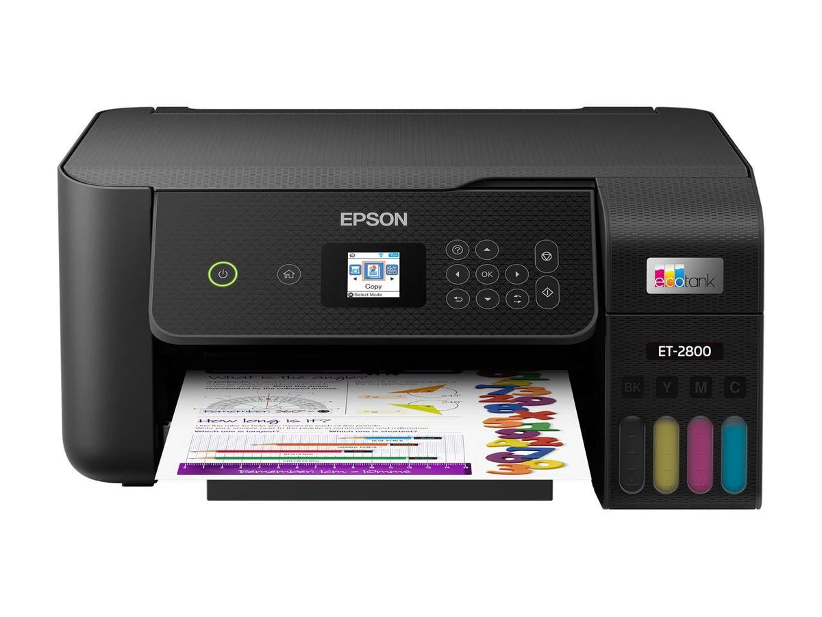Black Wireless Color All-in-One Supertank Printer S3712