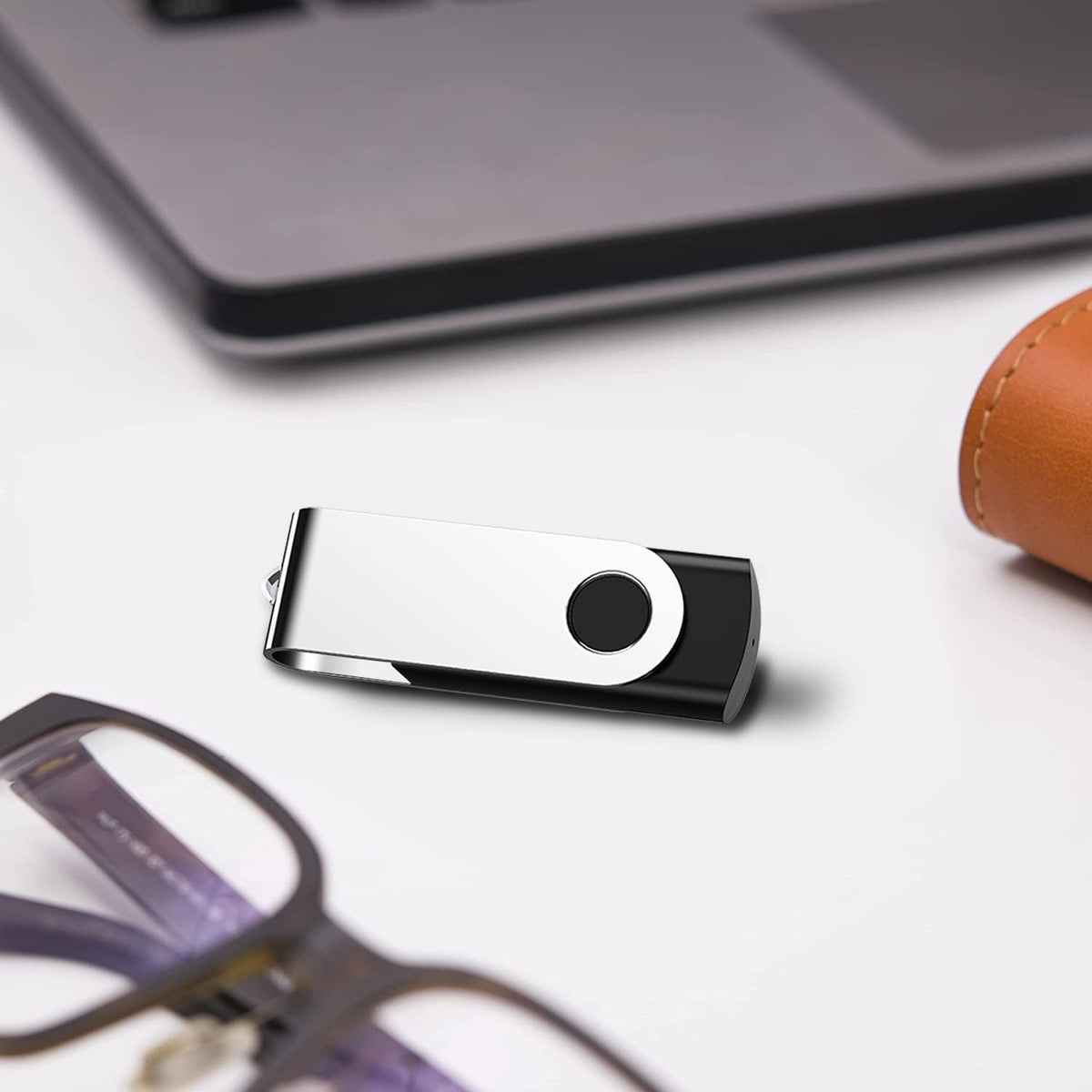 64GB USB 2.0 Flash Drive 10 Pack (Black, Blue) Q729