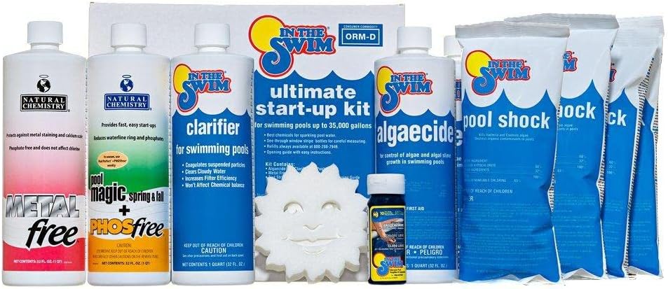 Pool Opening Chemical Start Up Kit, Up to 35,000 Gallons, Pack of 2 Z21427