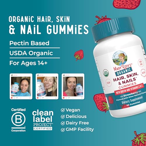 Biotin Gummies with Vitamin C & Vitamin E, 60 Count M140