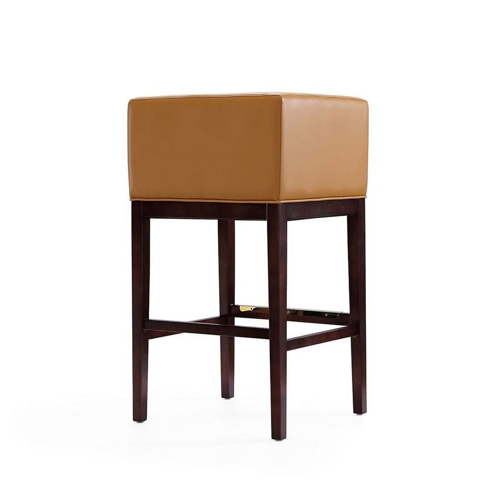 Faux Leather Barstool Set of 2 K26304