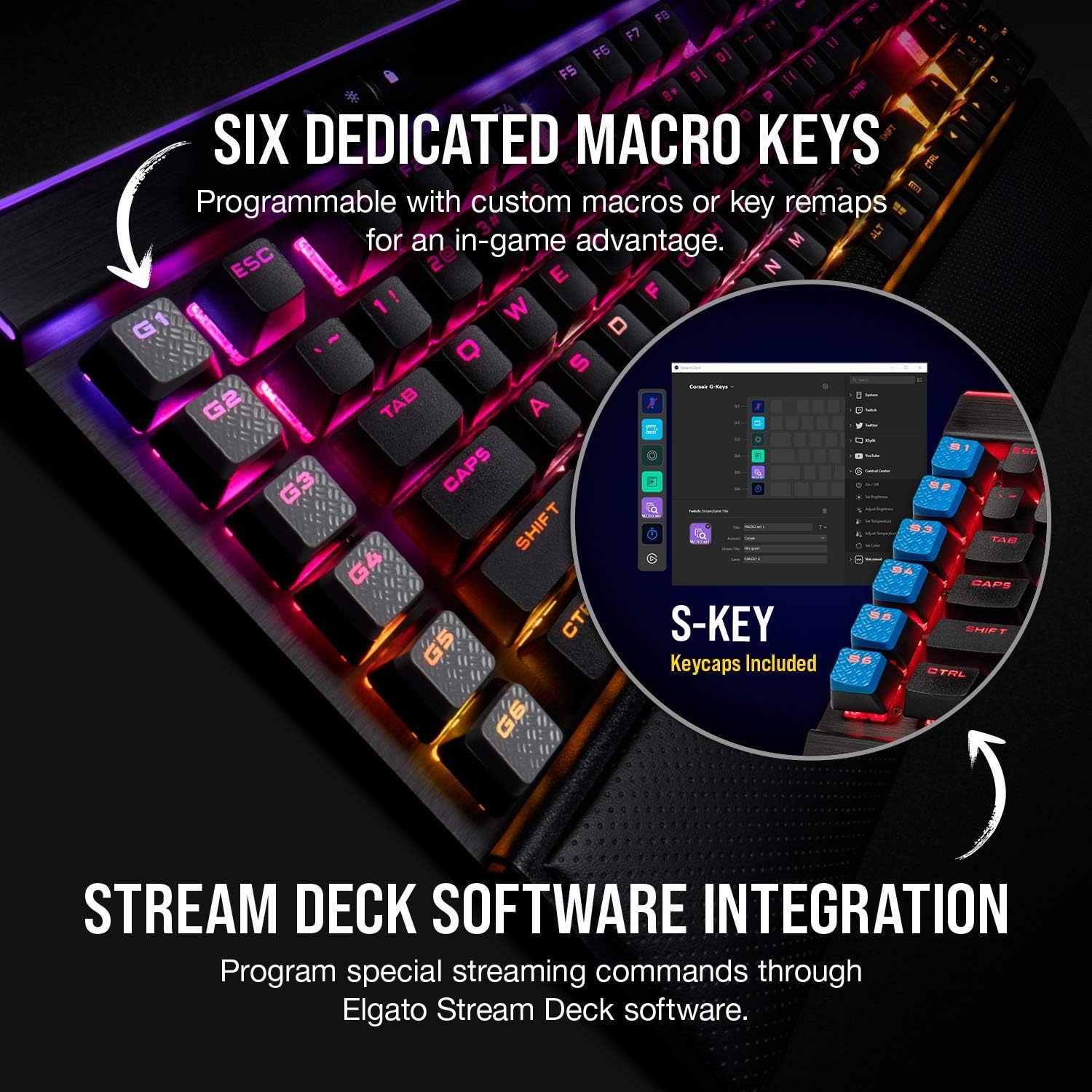 Renewed Mechanical Gaming Keyboard W696086