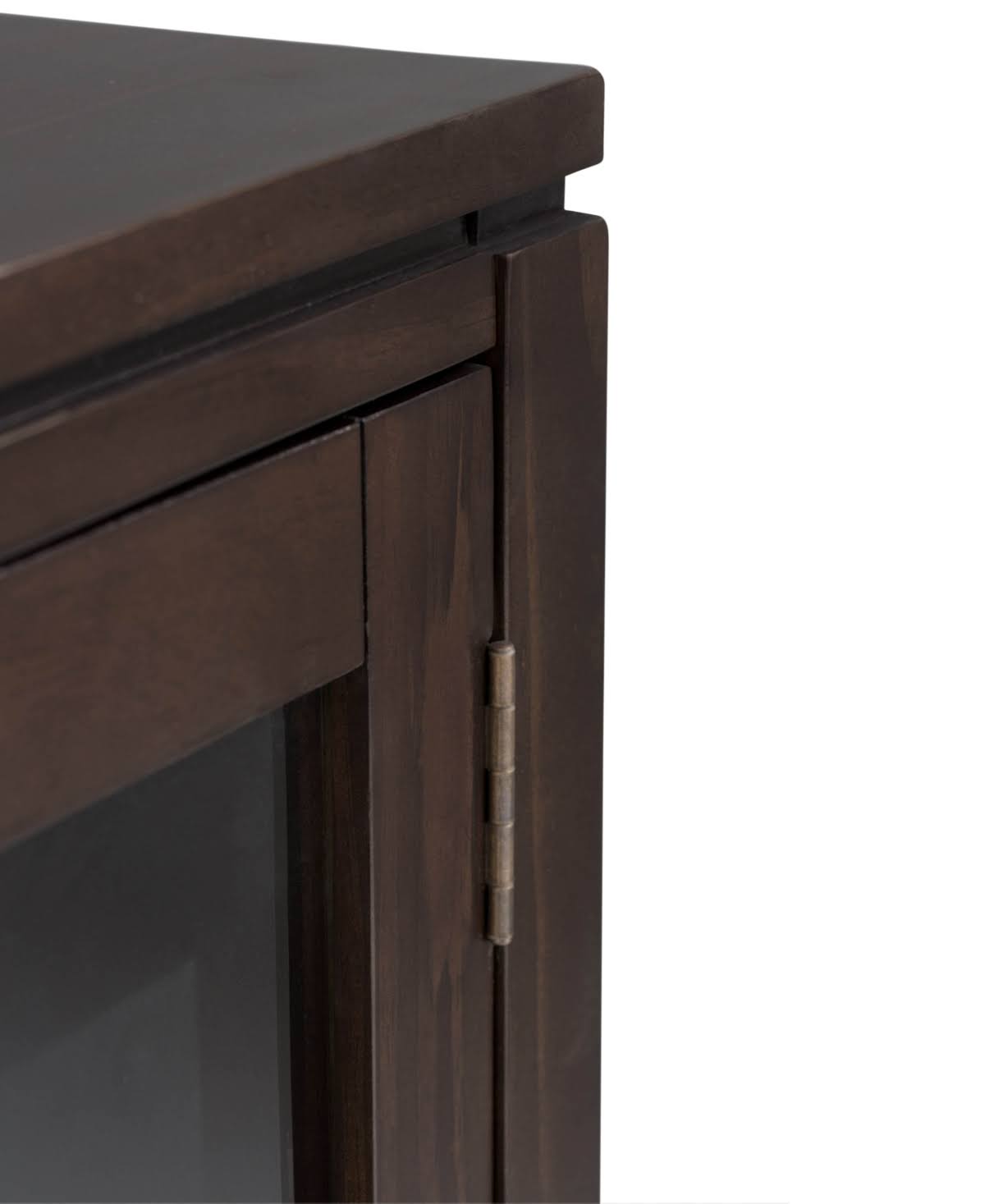 Coffee Brown Low Storage Cabinet J16672