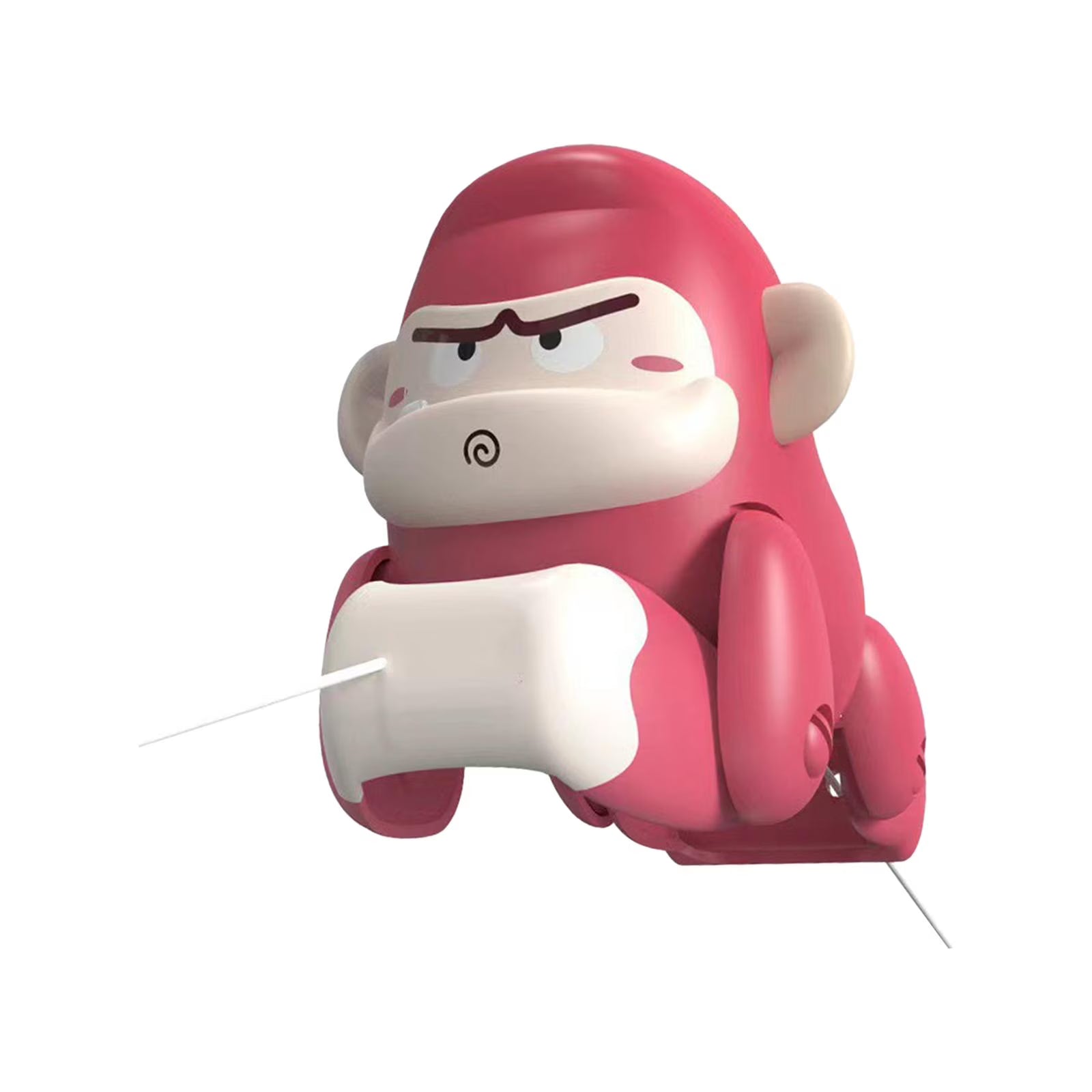 Rose Red Pull Along Gorilla Toy U22694