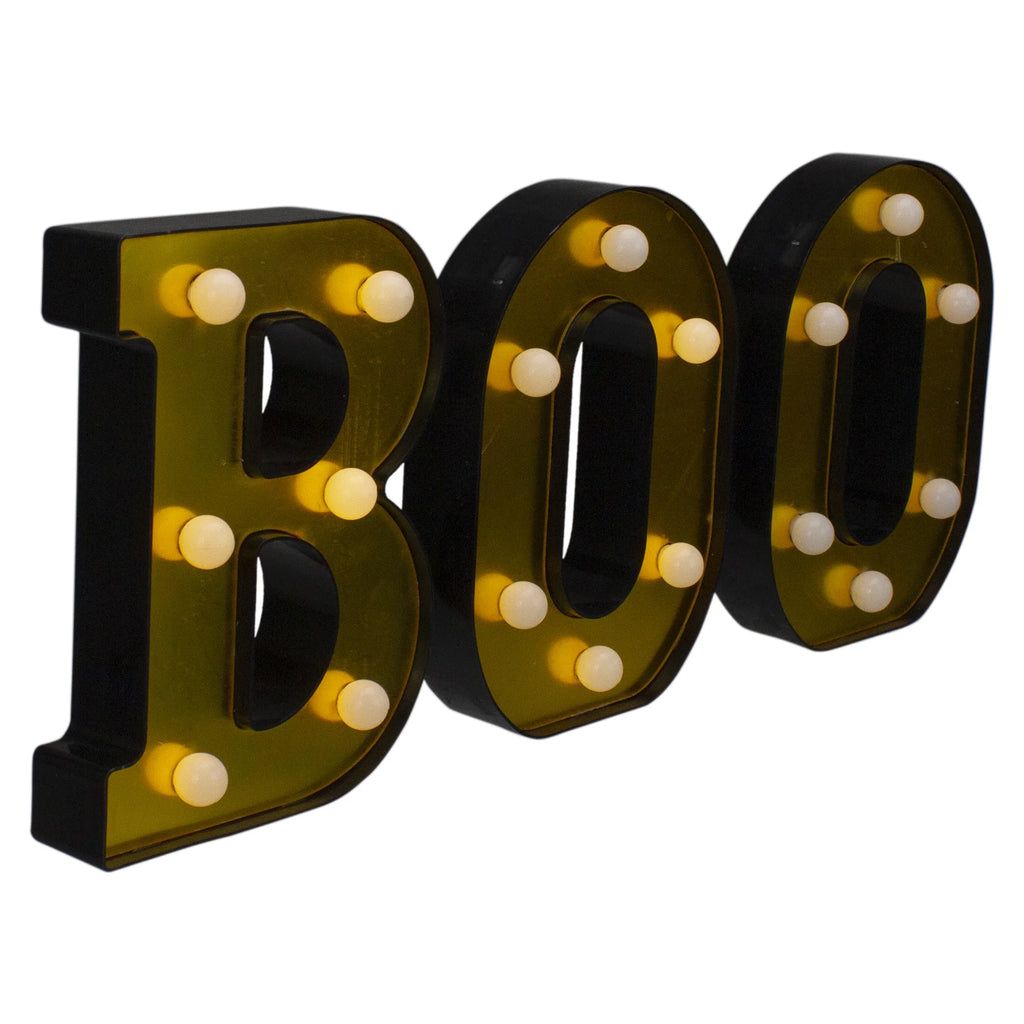 Black and Gold Halloween Marquee Sign D30667