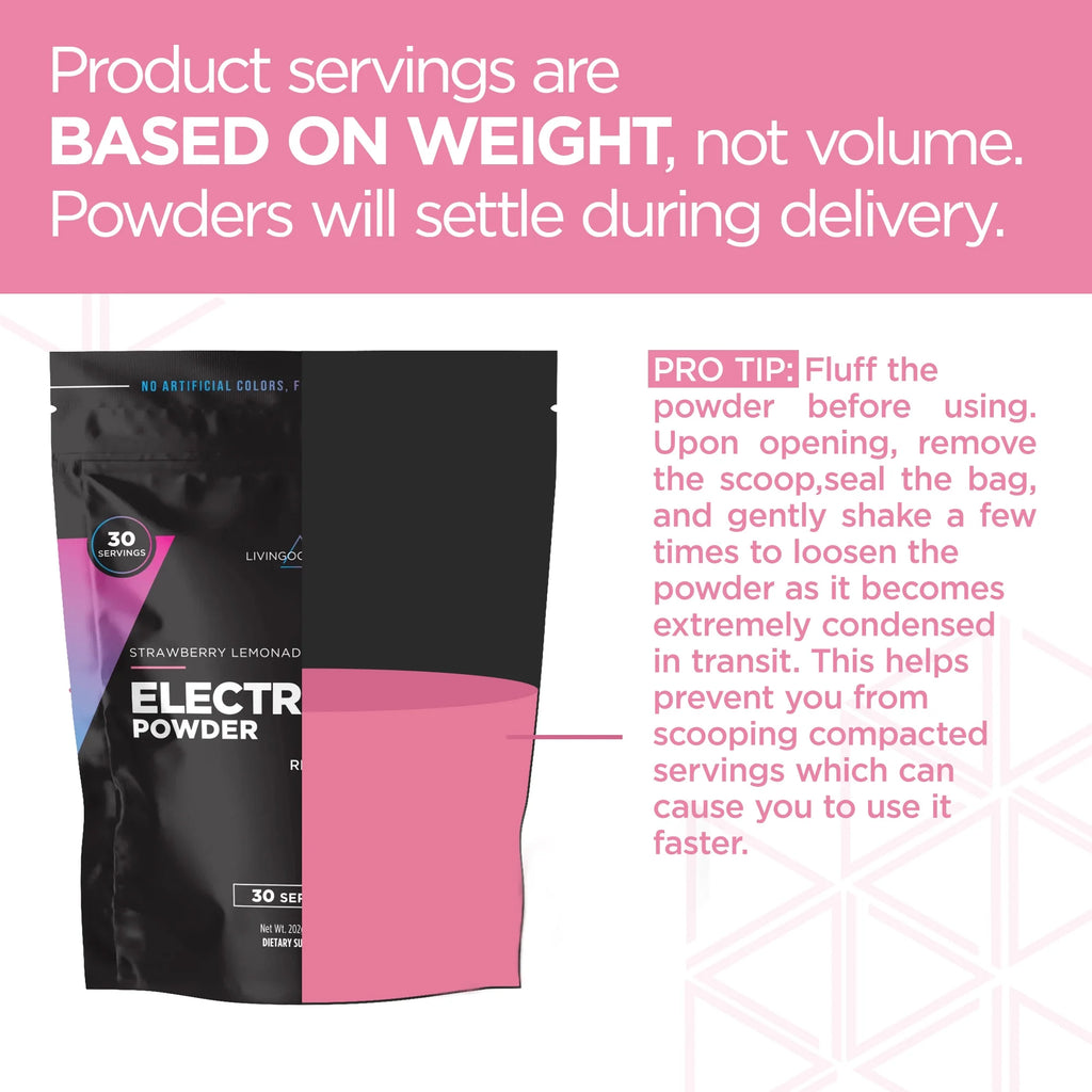 Sugar-Free Strawberry Lemonade Electrolyte Powder W161