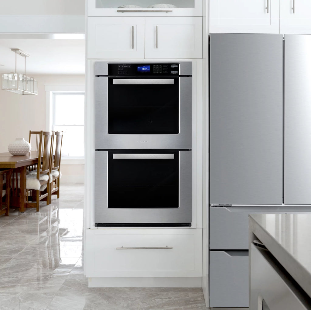 30" Double Wall Oven in Stainless Steel with True European Convection X5860