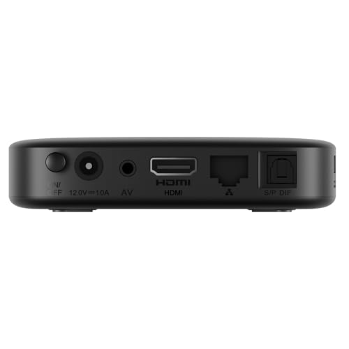 Streaming Media Player with Google TV, 4K HDR, Voice Remote, Dual-Band Wi-Fi, Chromecast, HDMI, AV Output V95395
