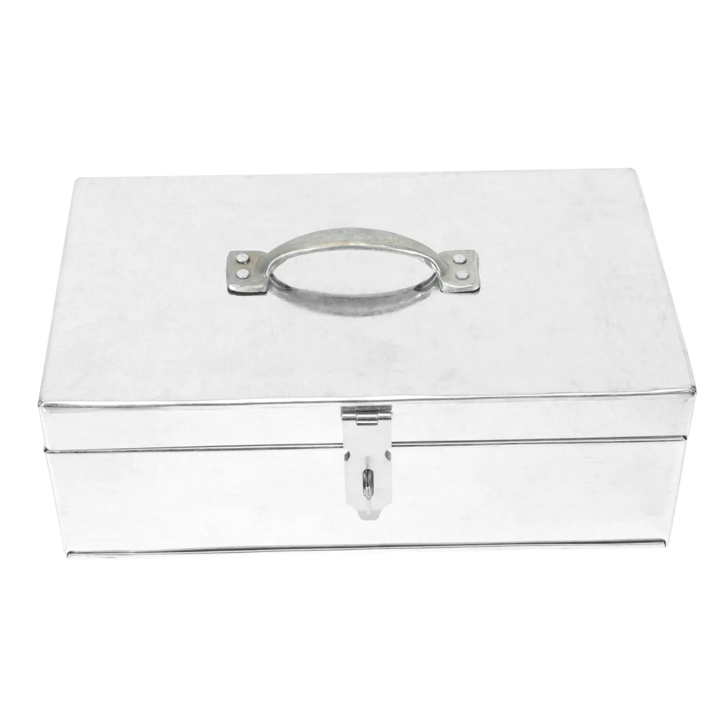 Aluminum Hard Case Storage Tin Box J9993
